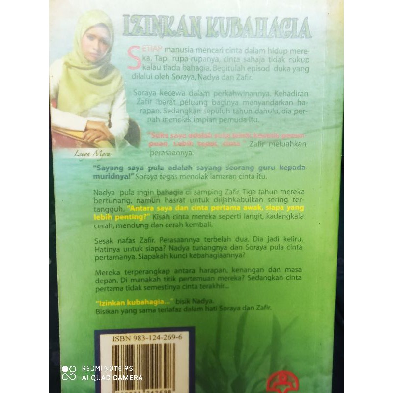 Novel Izinkan Kubahagia Shopee Malaysia