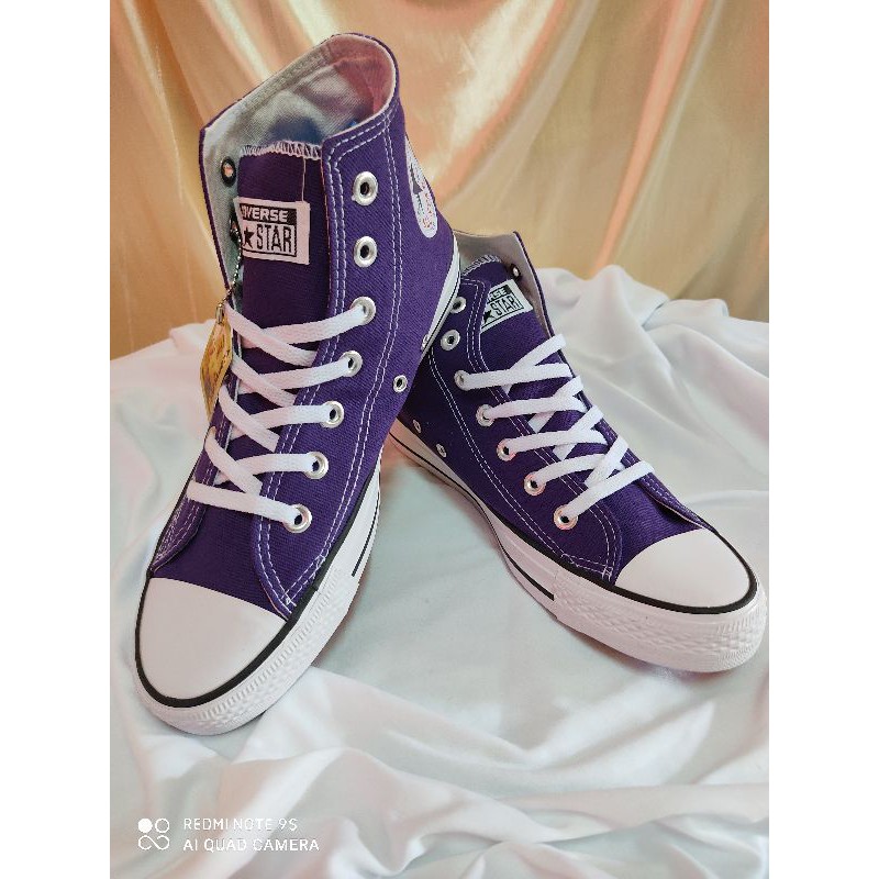 converse high cut purple