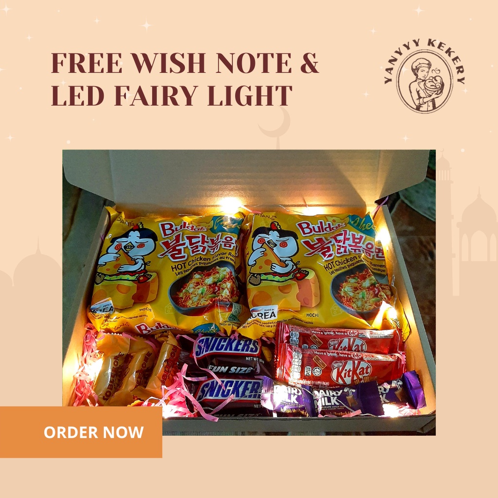 [FREE WISH NOTE, LED LIGHT, THANK YOU CARD] BIRTHDAY GIFT/ CHOCOLATE GIFT/ GIFT BOX/ BIRTHDAY PRESENT/ IM SORRY PRESENT/