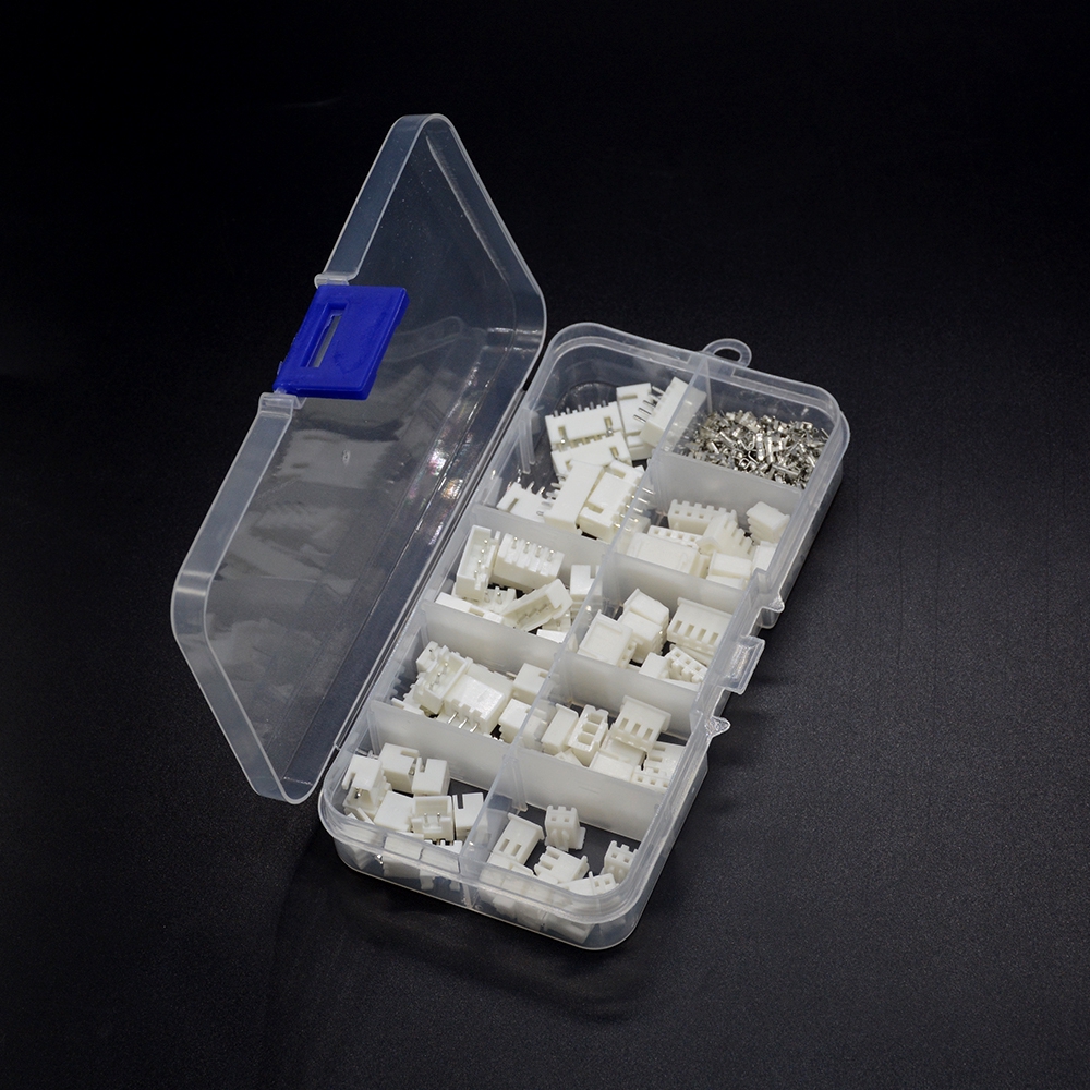 Versatile Essential 230pcs/box XH 2.54 Pitch Terminal Kit / Housing Pin Header JST Connector Wire Connectors Adapter ...