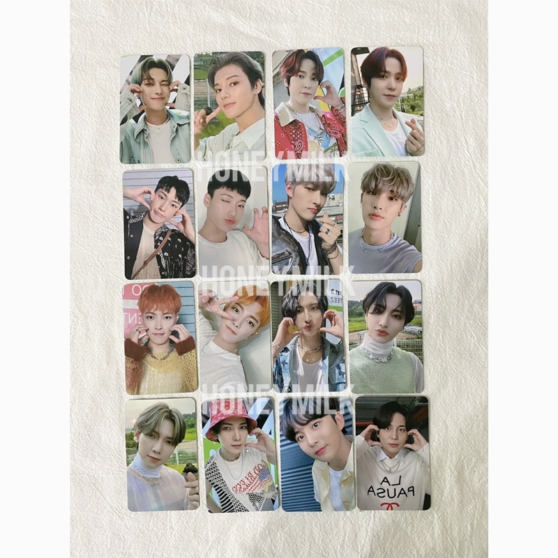 ATEEZ everline ポップアップスタンプラリー トレカ コンプセット