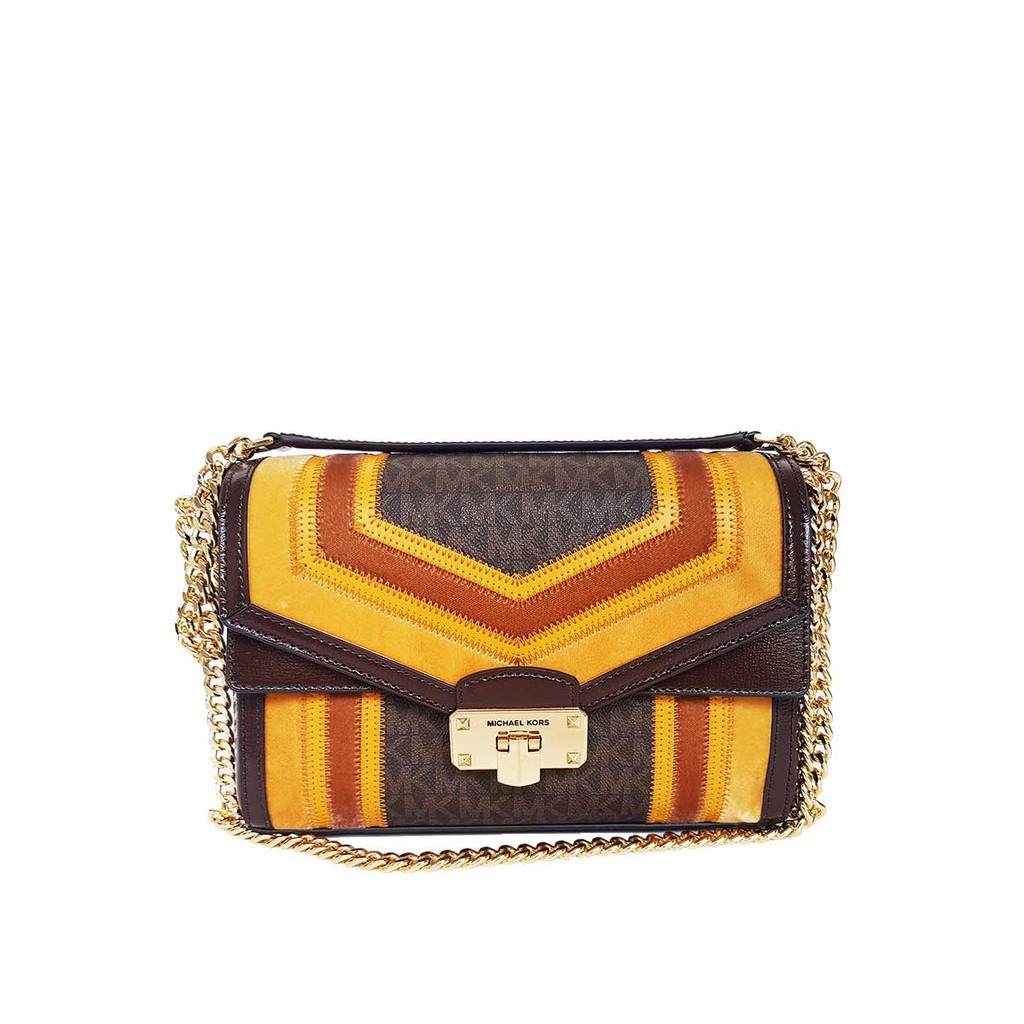 MICHAEL KORS KINSLEY MEDIUM SHOULDER FLAP BAG Shopee Malaysia