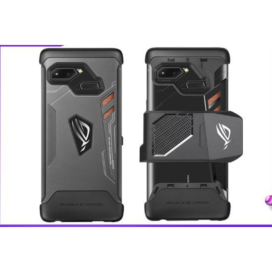 Asus ROG Phone Original Gaming Cooling Case Casing Cover + Glass