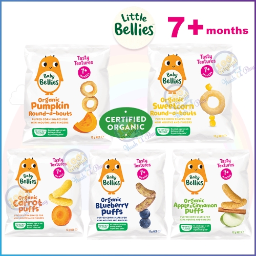 baby bellies organic blueberry puffs