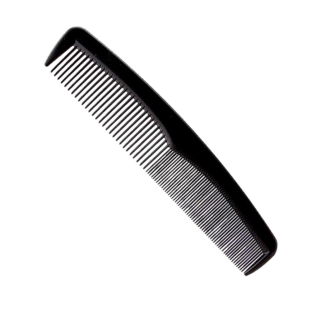 Dighealth 1pcs Black Plastic Hair Brush Comb Anti Static Hair