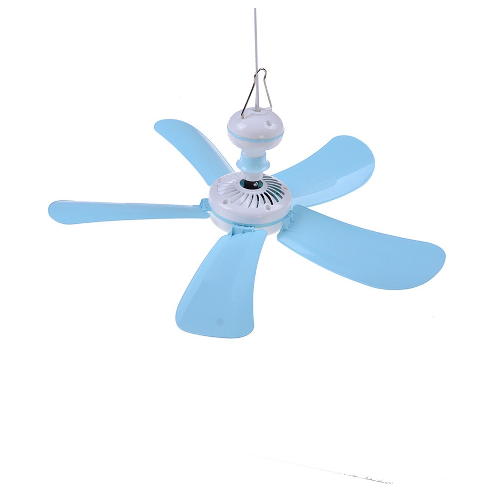 220v Portable Silent Ceiling Fans Mosquito Net Electric Fan Large