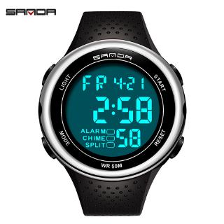 swatch led watch