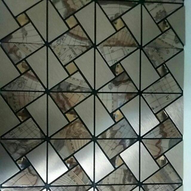 Self adhesive Wall Decoration Tiles Mosaic Tiles Wall 