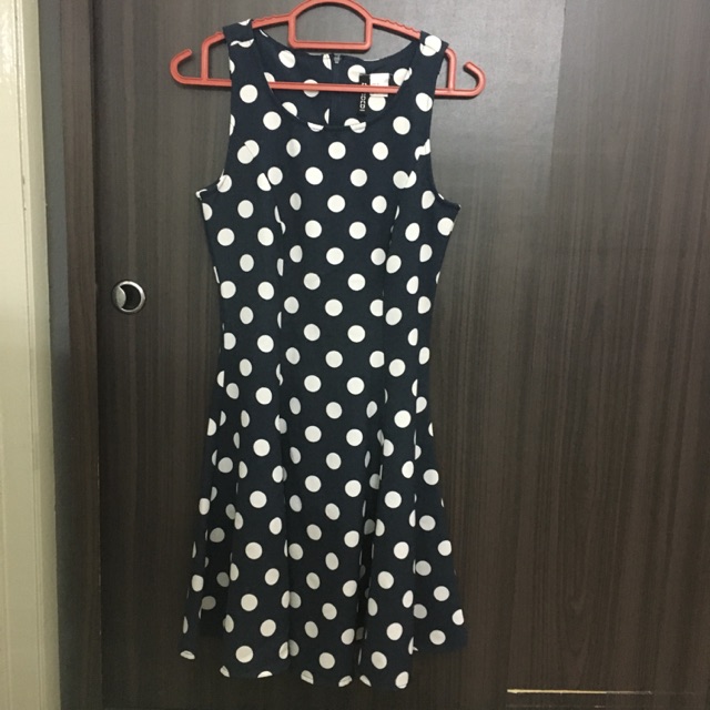 h&m spotty dress