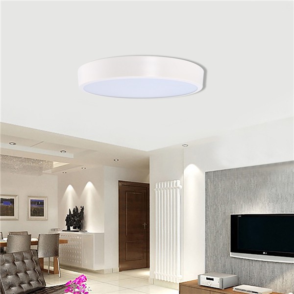 Gm 12 18 24w Modern Round Ceiling Panel Down Light Home Wall