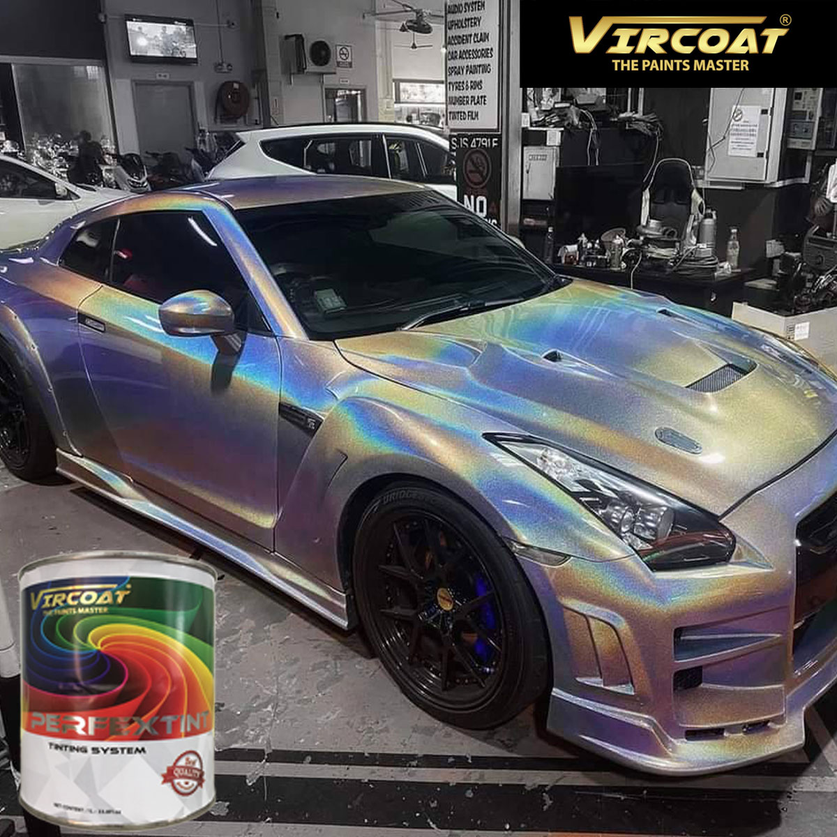 Aikka Multi Silver C Series Car Paint Car Body Paint Motor Paint Automotive Paint 2k Paint 1ltr Shopee Malaysia