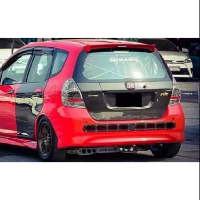 Honda Jazz Fit Gd3 Mugen Spoiler Fiber Ori Japan Shopee Malaysia