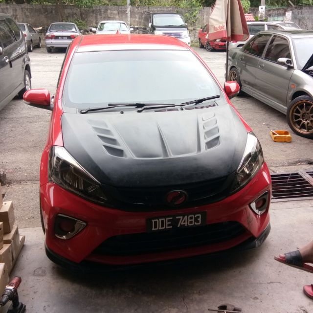 Front bonet mugen RR Perodua myvi 2018  Shopee Malaysia