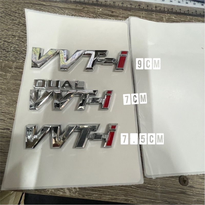 emblem vvti dual vvti sirion myvi toyota | Shopee Malaysia