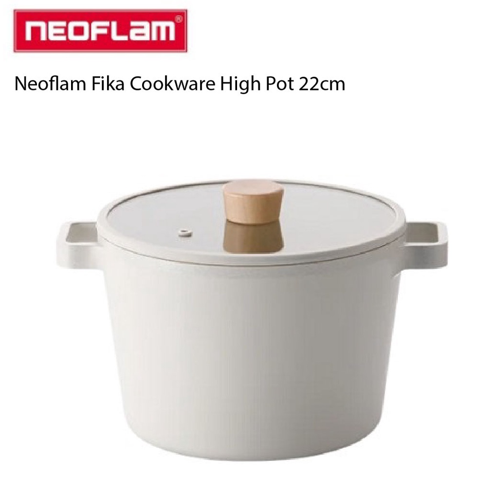Neoflam Fika Cookware High Pot 22cm Shopee Malaysia