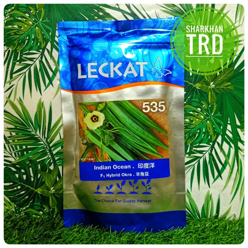 Paket G Indian Ocean Leckat Biji Benih Kacang Bendi F Hybrid