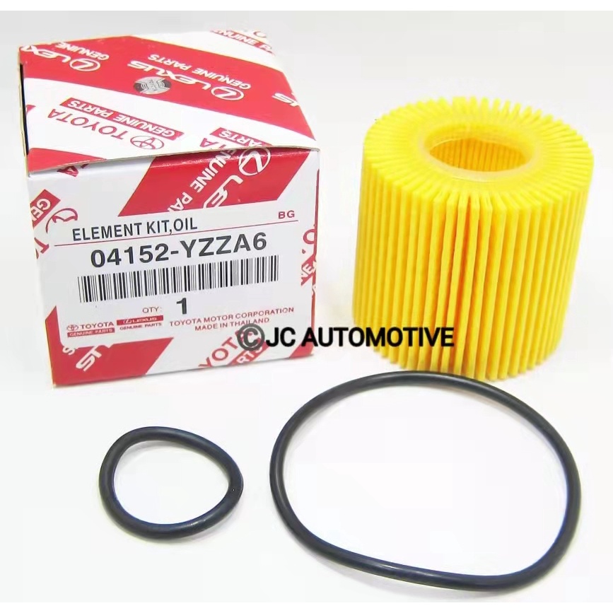 Toyota Oil Filter 04152-YZZA6 Wish Altis CHR Harrier Sienta Rrius Lexus ...