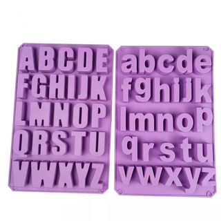 Alphabet Mould Capital Letters Small Letters Mold ABC Fondant Mold ...