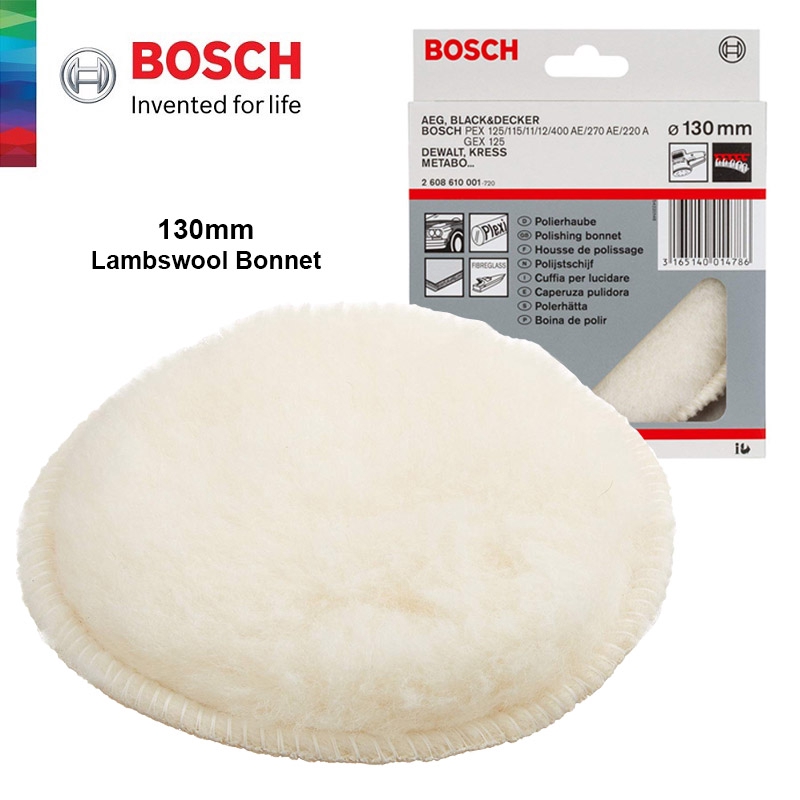 GDeal BOSCH 130mm Lambswool Polishing (2608610001) PGMall