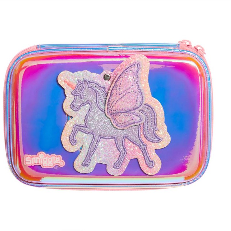 Smiggle Pencil case Sky Hardtop Mirror Pencil Case Colorful Hardtop ...