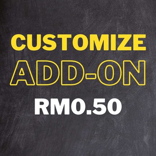 Customize product add-on