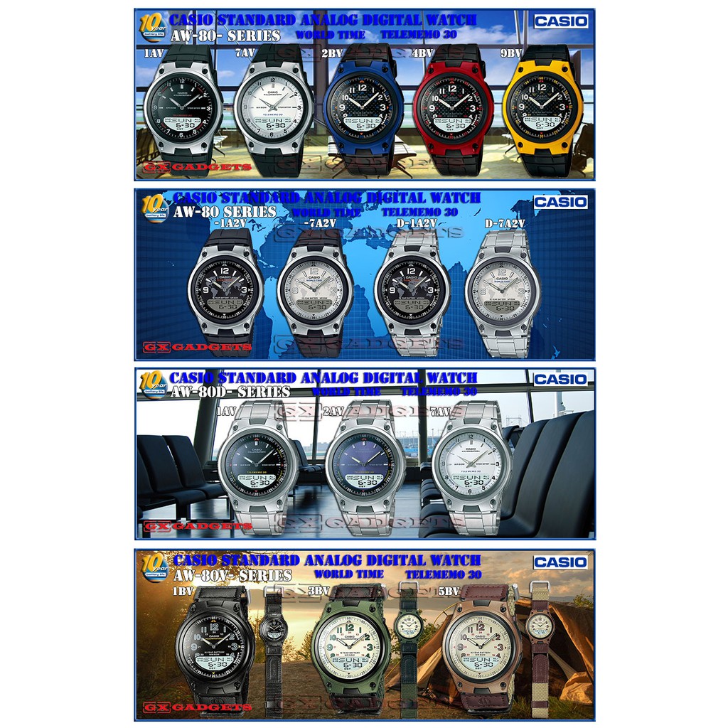 casio world time telememo 30