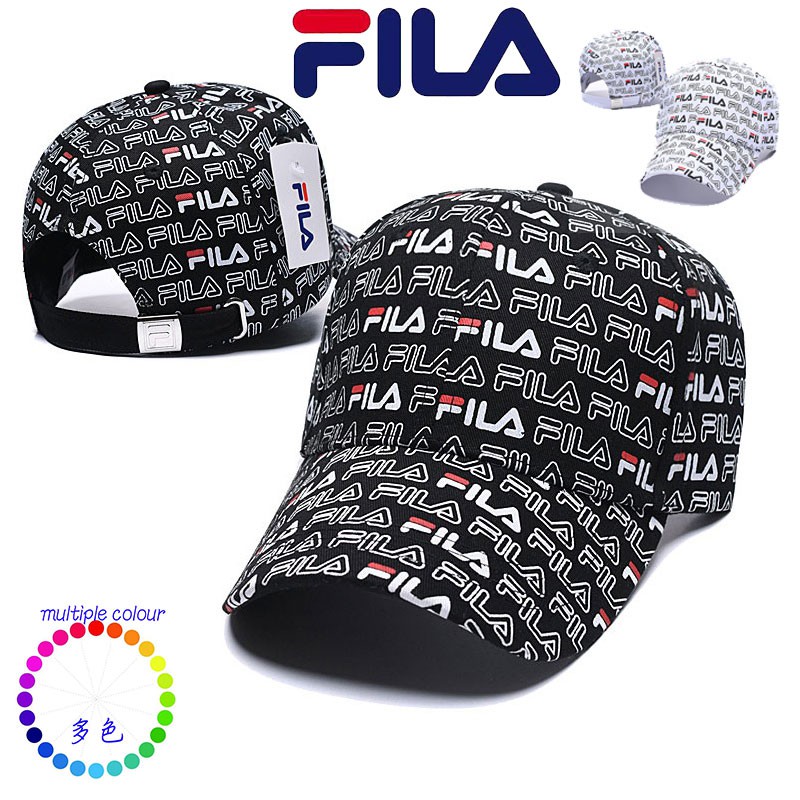 black fila hat