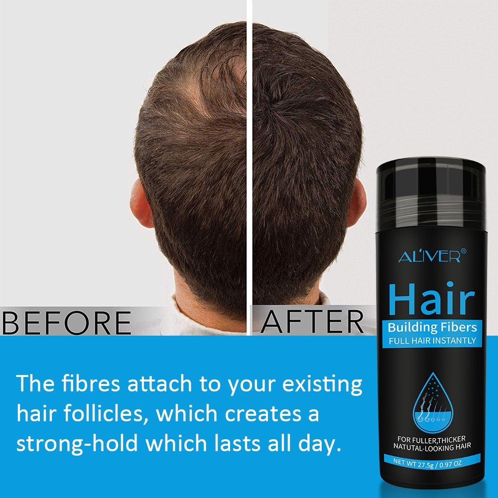 How Long Do Hair Fibers Last On Hair? Toppik Blog | Fiber Powder Hair  Keratin Thickening Fiber Hair Growth Coating Powder Long Lasting With  Natural Look 