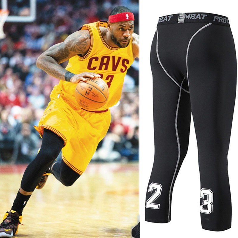 tights under basketball shorts