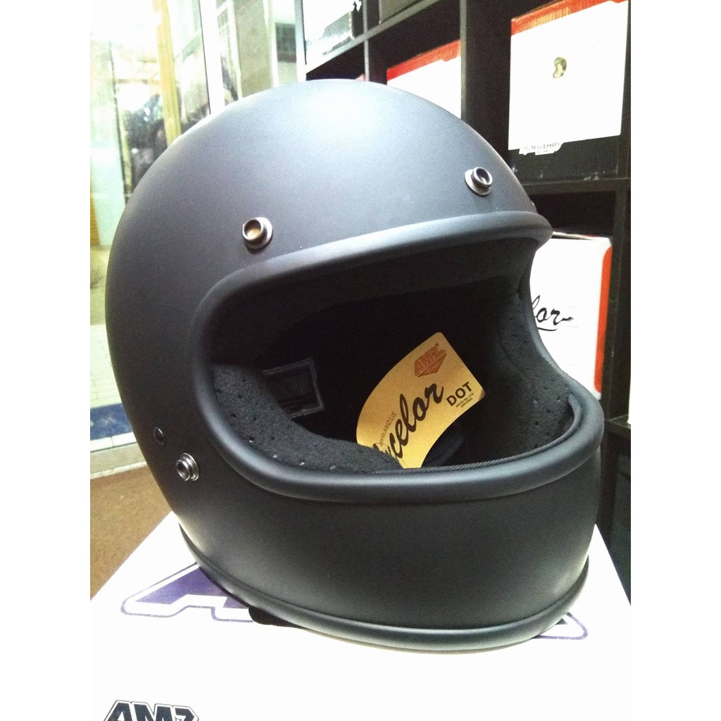 NOW AVAILABLE! AMZ HELMET EXCELOR VINTAGE RETRO FULLFACE Shopee Malaysia