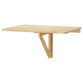 I K E A Norberg Wall Mounted Drop Leaf Table White 74x60cm Shopee Malaysia