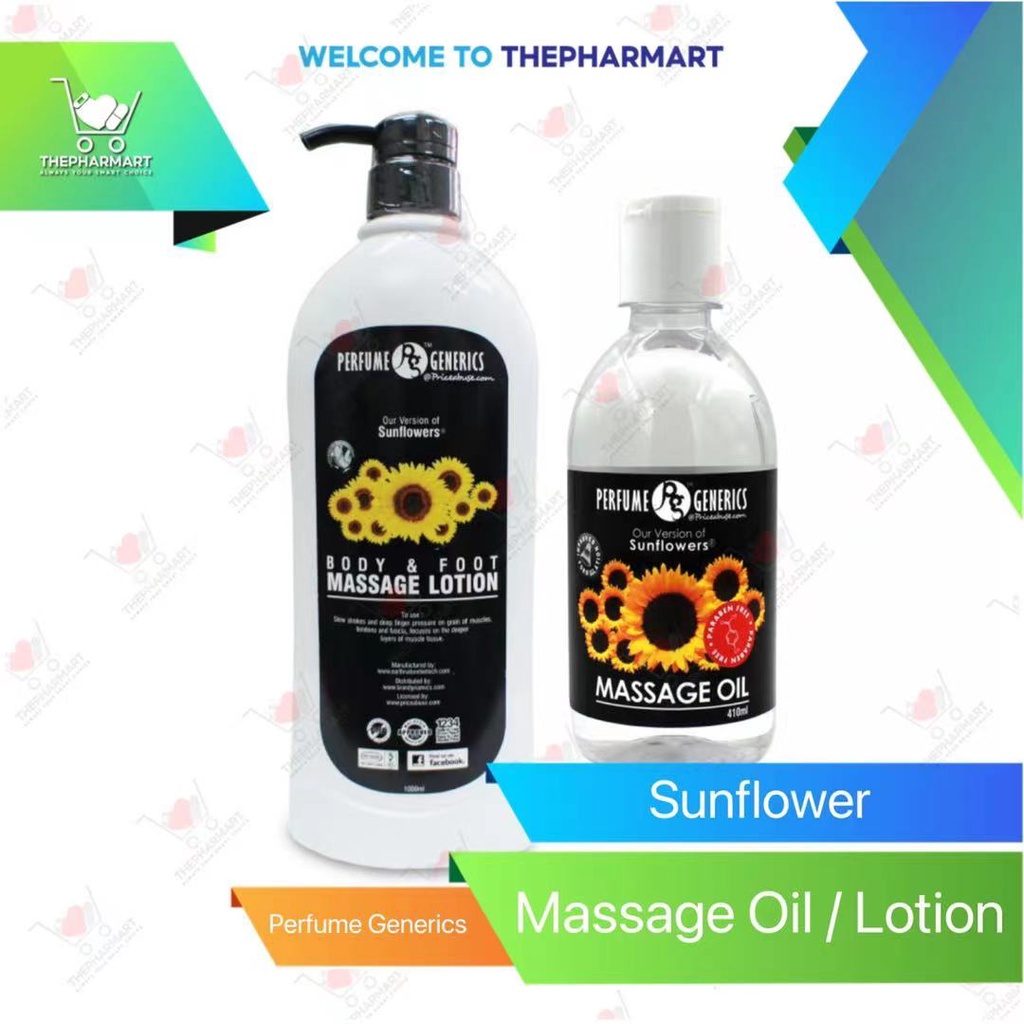 👌BEST SELLER 👌 Perfume Generic PG Sunflower Massage Oil (410ml) Massage