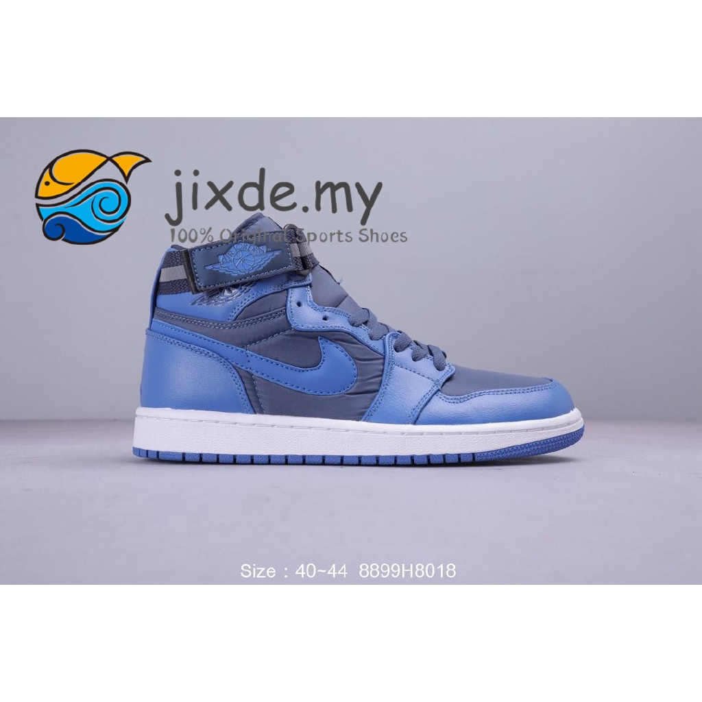 nike blue strap shoes