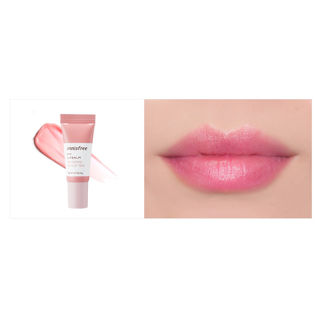 Innisfree My Lip Balm 11 Wedding Peach Tea-5g Shopee Malaysia イニスフリー my lip balm 11番