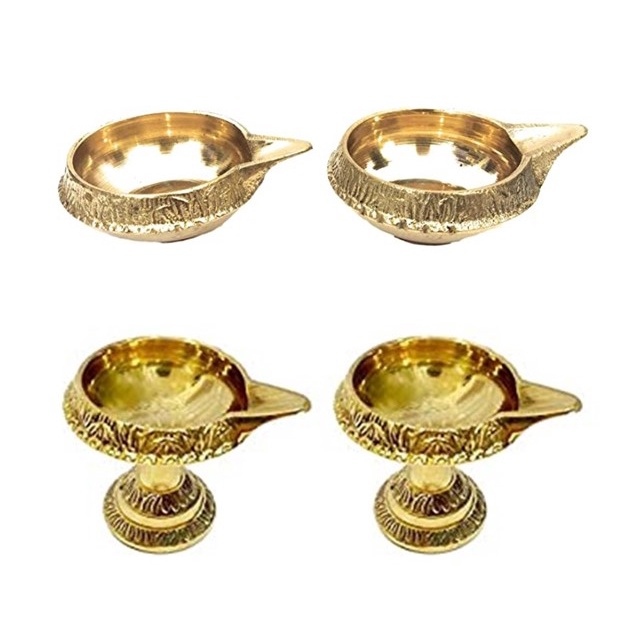 Brass Kubera Deepam Vilakku With / Without Stand (1 Pcs) | Shopee Malaysia