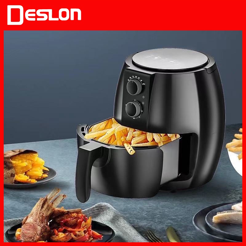 4.5L Air Fryer - Automatic Oil Free Electric Household Fries Machine Non Stick Fry Tools