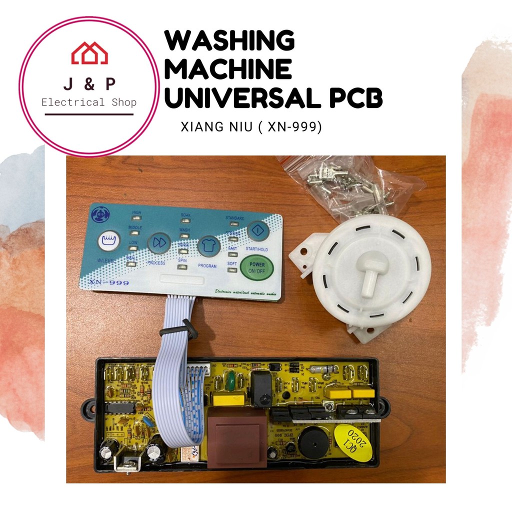 Universal PCB Board for Washing Machine XN999 [READY STOCK] Shopee