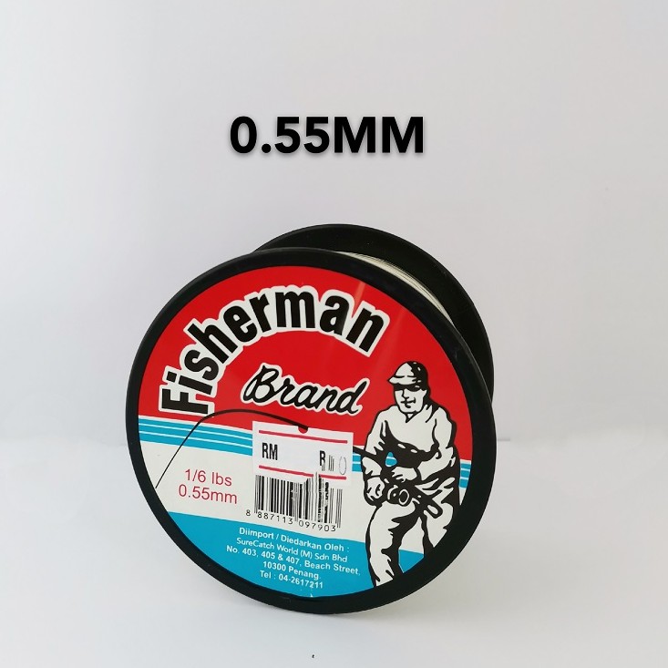 Fisherman 1/6 lbs monofilament fishing line / tali fisherman