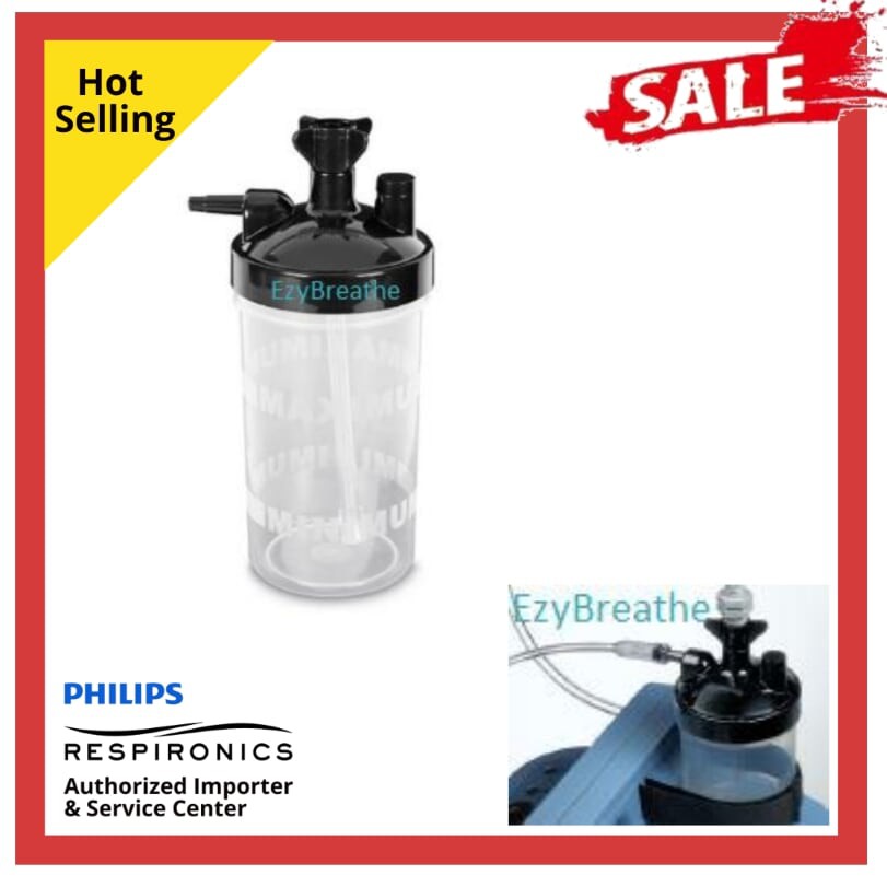Philips Respironics Everflo Oxygen Concentrator Bottle Humidifier