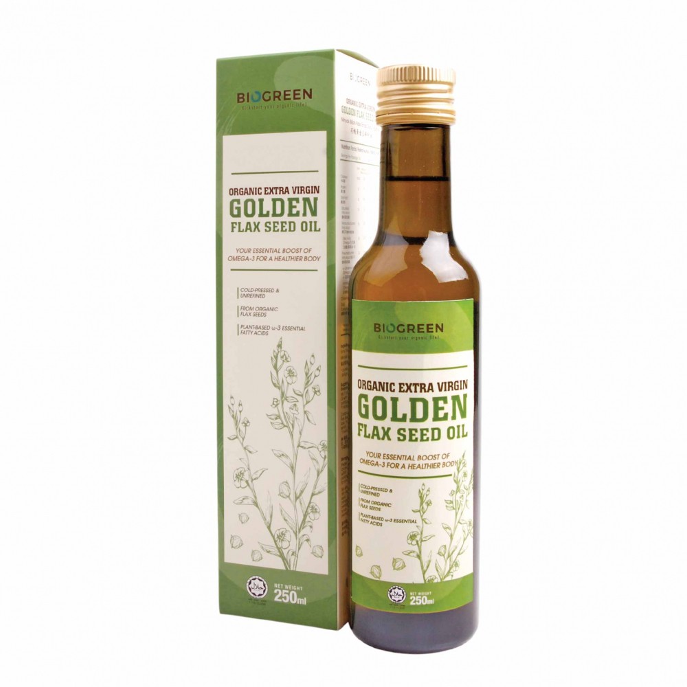 BIOGREEN FLAXSEED OIL 250ML Shopee Malaysia