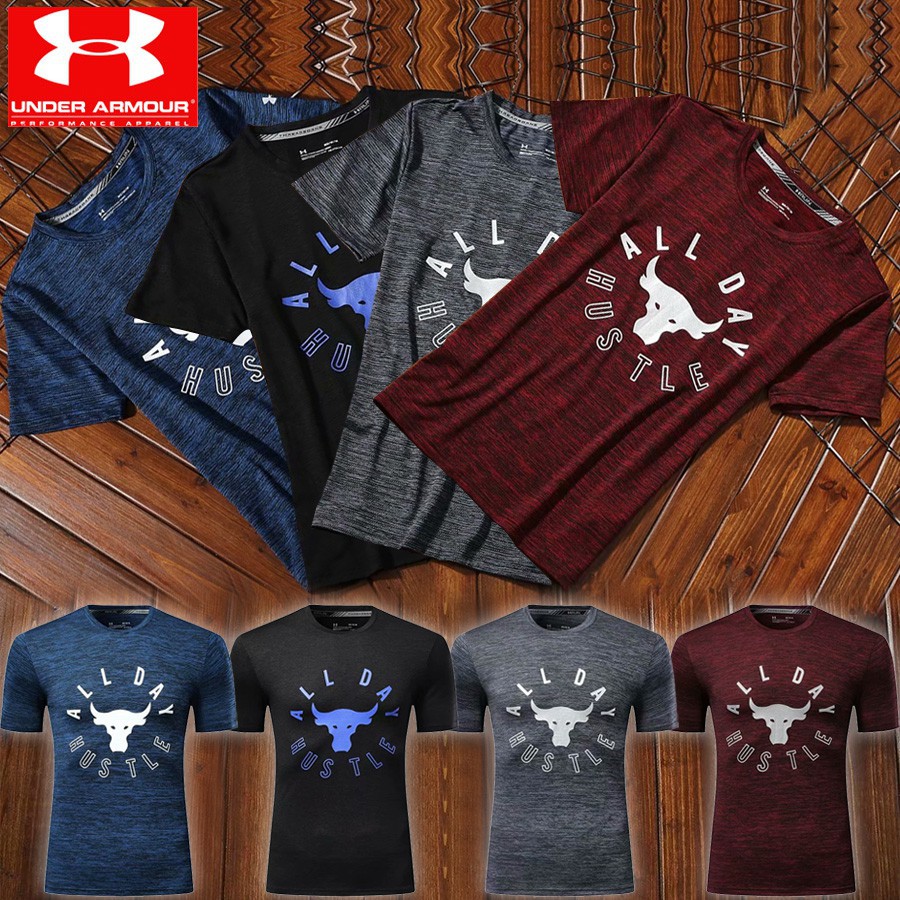 under armour t shirt bull