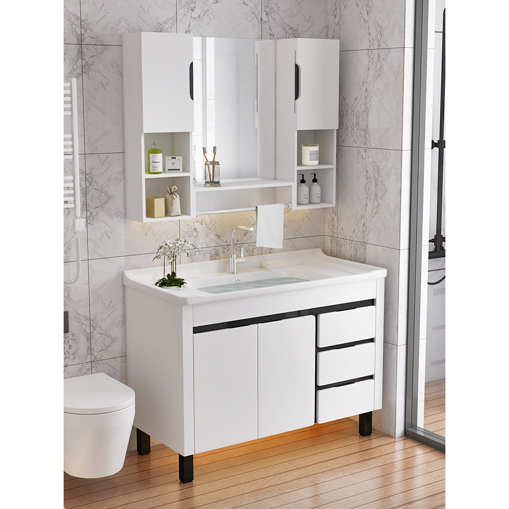 Bathroom Cabinet Combination Vanity Sink Small Apartment Bathroom