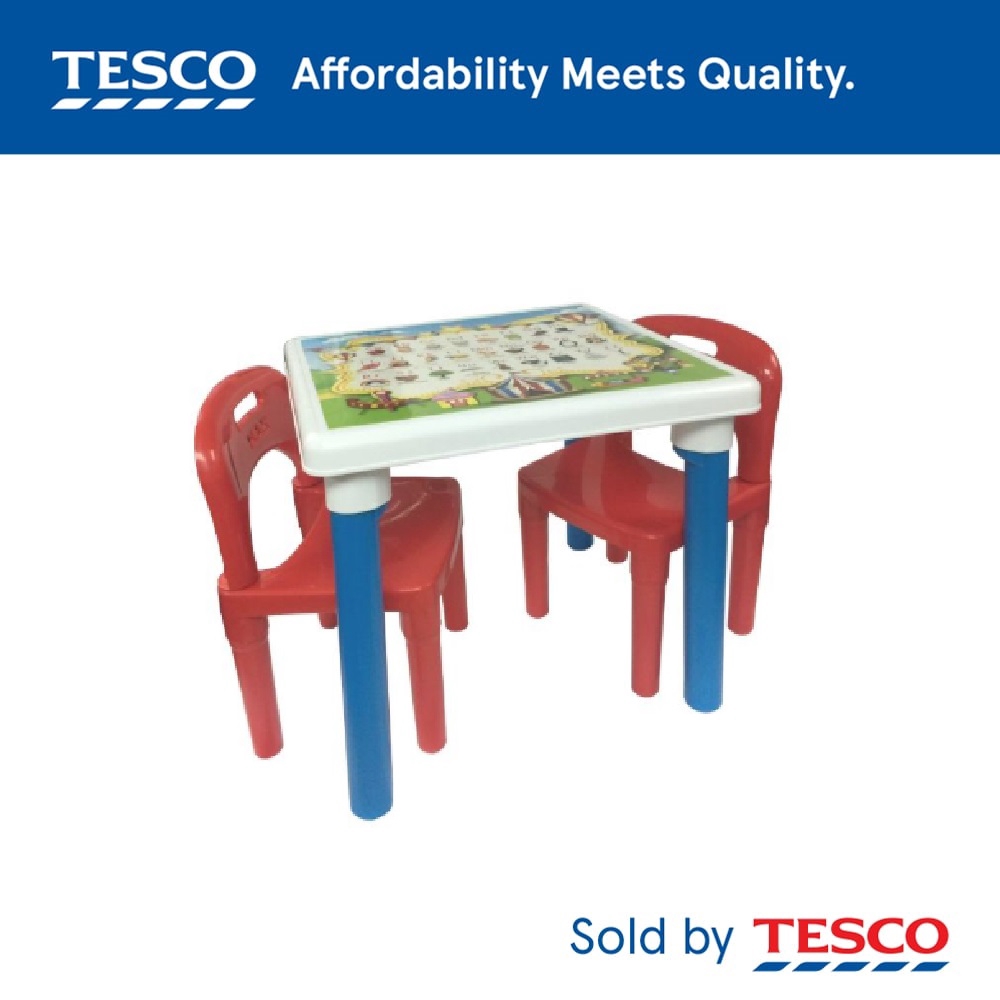 tesco childrens table and chairs