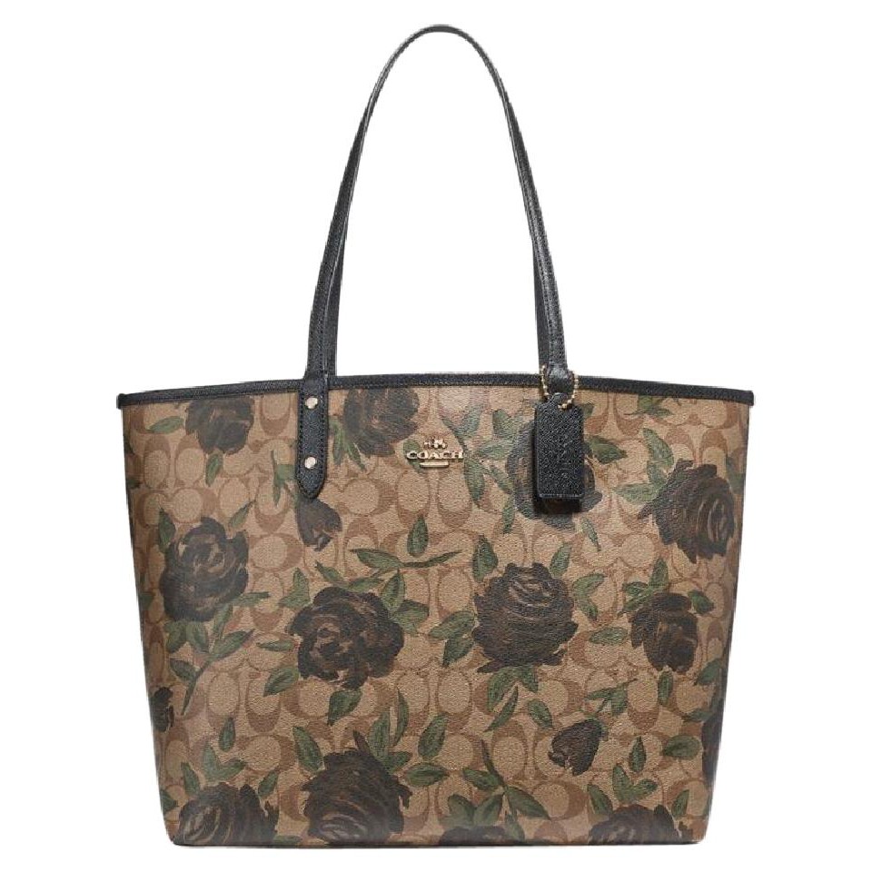 coach camo tote