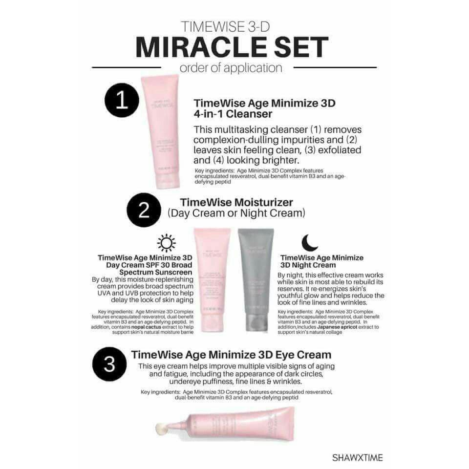 timewise 3d moisturizer