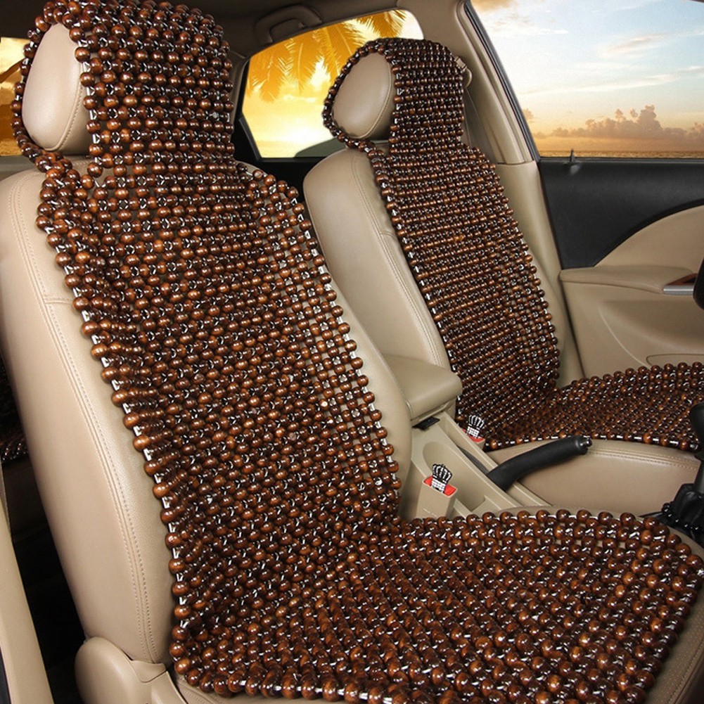 wood car seat cover