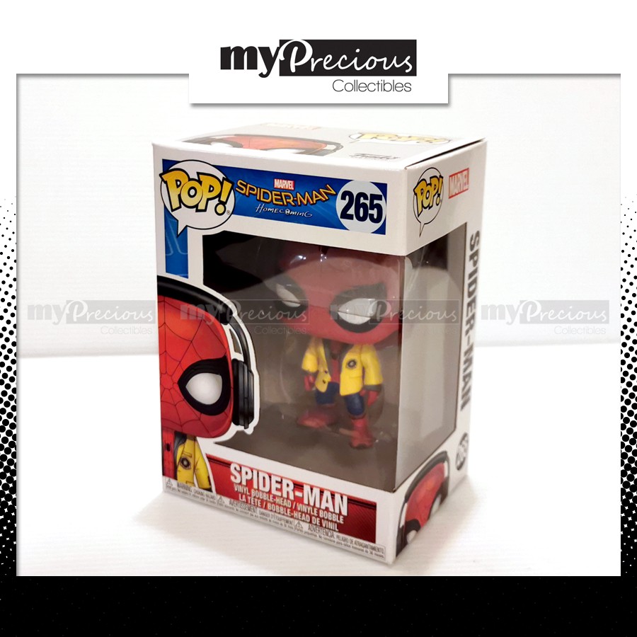 spiderman with headphones funko pop