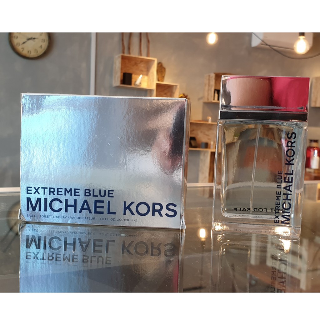 ORIGINAL Michael Kors Extreme Blue EDT 120ml perfume for man | Shopee  Malaysia