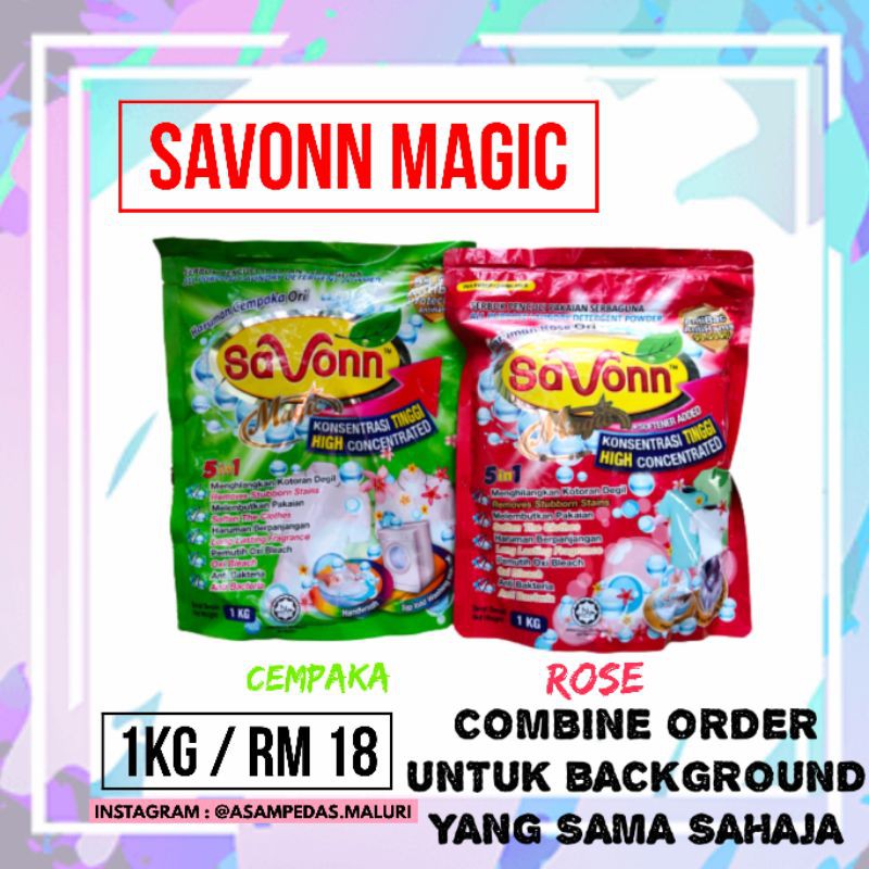 Savonn Sabun Pencuci Pakaian Serbaguna Wangi Shopee Malaysia