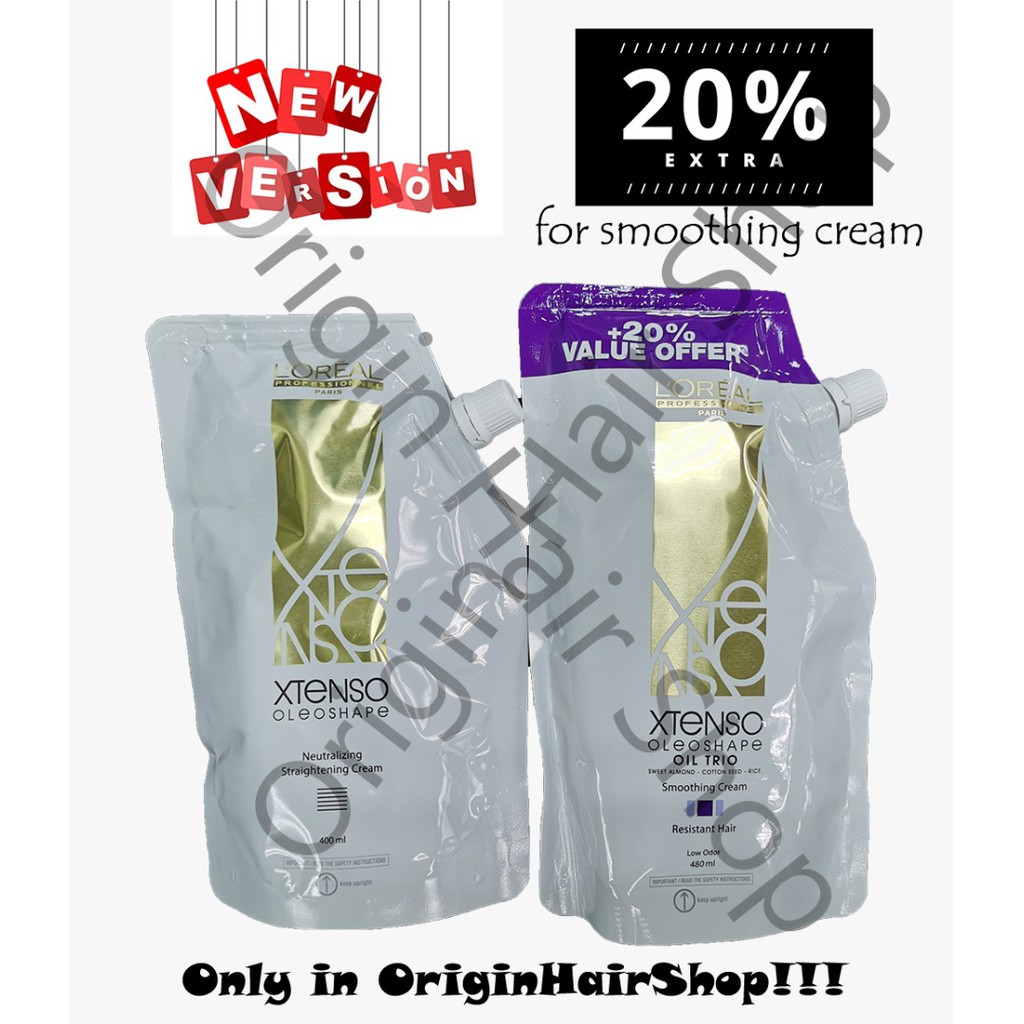 x tenso hair straightening cream